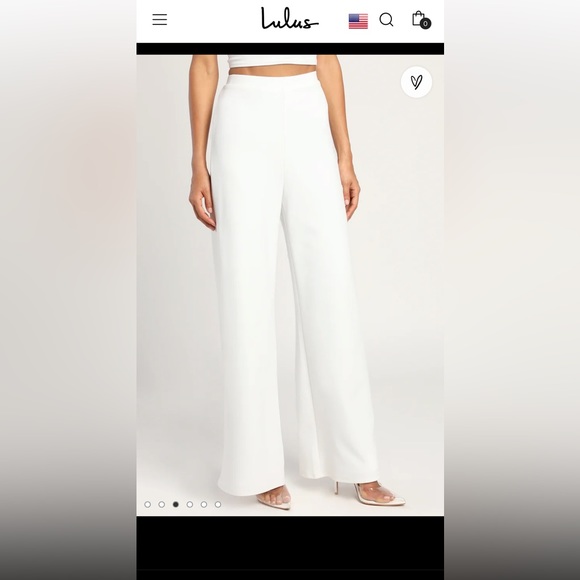 Lulu’s 2 piece one shoulder jumpsuit - Picture 2 of 8